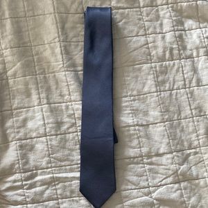 Ermenegildo Zegna blue silk tie